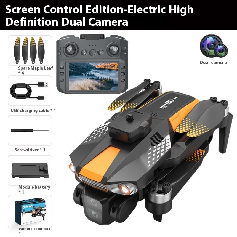 HD Quality Smart 4k Drone with Screen Remote Control Foldable RC Quadcopter